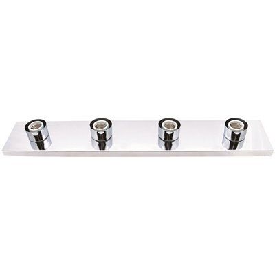 4-Light Incandescent Bath Vanity Fixture