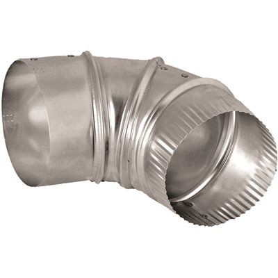 Everbilt 4 In. Aluminum 90-Degree Elbow
