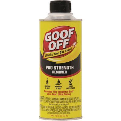 Goof Off® Pro Strength Remover, 16 Oz