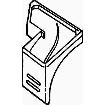 GE Right Hand Dishwasher Corner Gasket, Part # Wd8x227