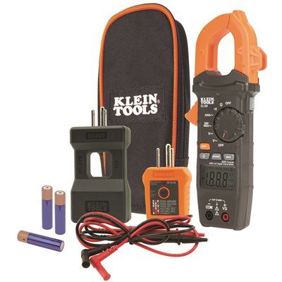 FD Klein Tools Clamp Meter Electrical Maintenance And Tester Set