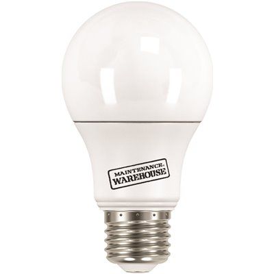 Maintenance Warehouse 60w Eq A19, Medium Base, Non Dimmable, 2700k, Soft White, Package Of 24