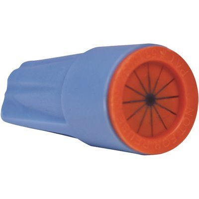 Dryconn Small Waterproof Wire Connectors, Aqua/Orange Package Of 20