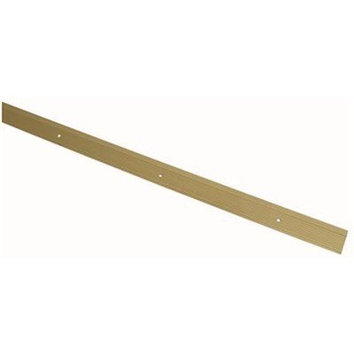Frost King Fluted Bronze 1-3/8 In. X 6 Ft. Tile Edging Strip Carpet Bar