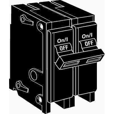 Cutler-Hammer 20 Amp 120/240 Volt 2-Pole Br Type Circuit Breaker