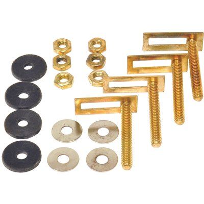 FD Everbilt Adjustable Toilet Tank-To-Bowl Bolt Set