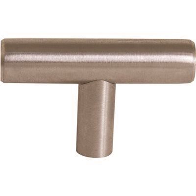 Seasons 1.5 In. T-Shape Brushed Nickel Cabinet Knob, 10-Pack