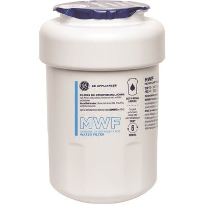 GE Refrigerator Water Filter Cartridge, Part # Mwfp