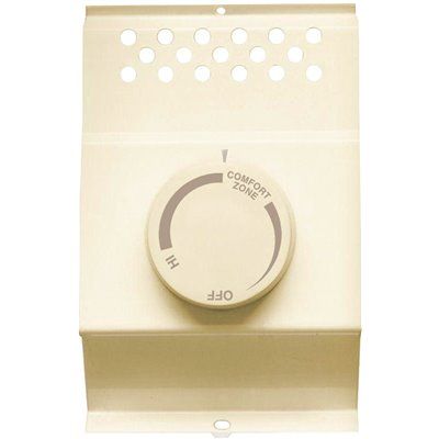 Cadet Baseboard Heater Double Pole White Thermostat