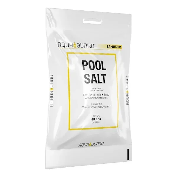 Aquaguard 40 Lb Chlorine Generator Food Quality Pool Salt