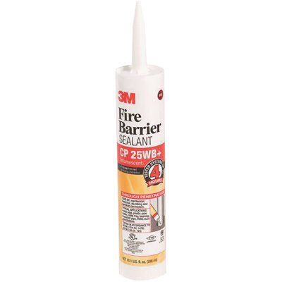 3m™ Fire Barrier Sealant, 10.1 Oz, 4-Hour Rated, Red