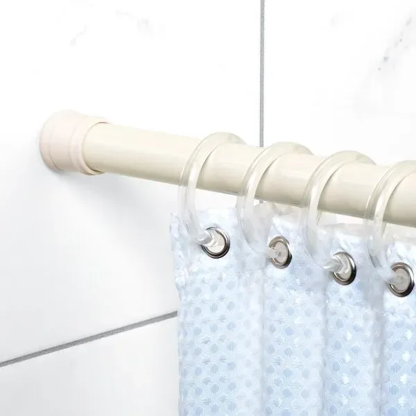 Zenna Home 60" Cashmere Adjustable Tension Shower And Utility Rod