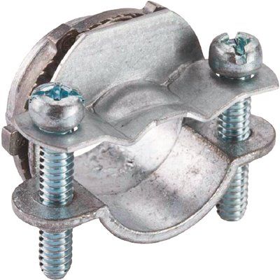 Halex 3/8 In. Non-Metallic Twin Screw Clamp Connectors