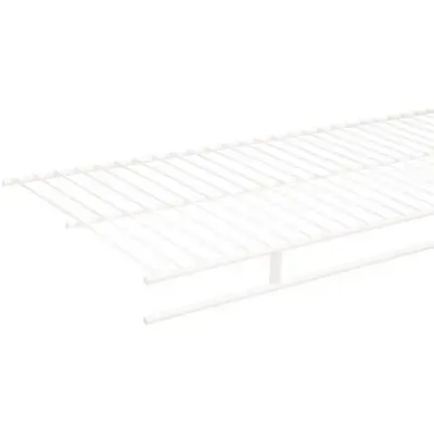 Everbilt 6-Ft. X 12-In. Non-Adjustable Fixed Rod Wire Shelf 6-Pack
