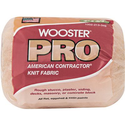 Wooster 4 in. x 3/4 in. American Contractor High-Density Knit Fabric Roller