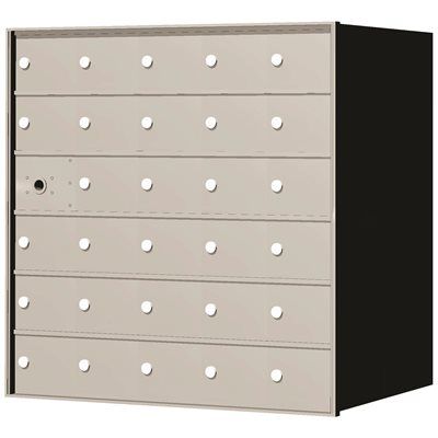 FD Florence Mfg 1400 Horizontal Mailbox -29 Compartments, Aluminum