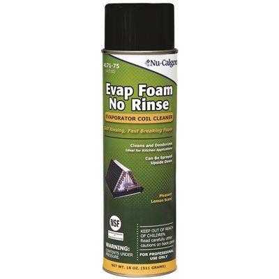 Nu-Calgon Evaporator Foam No Rinse Aerosol