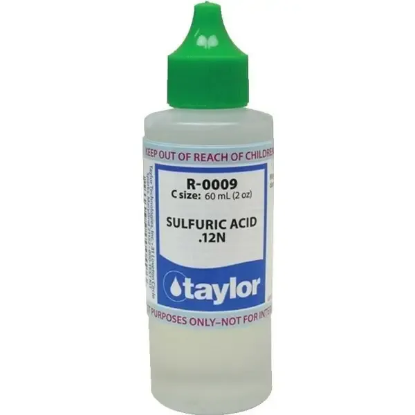 TAYLOR SULFURIC ACID REAGENT #9 REFILL, .75 OZ.