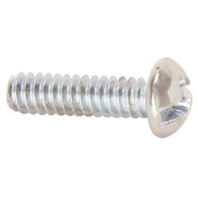 Lindstrom #8-32 TPI X 1-1/2", Combo Round Machine Screws, Package Of 100