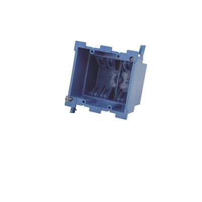 Carlon 2-Gang 34 cu. ft. Old Work PVC Heavy Wall Electrical Box
