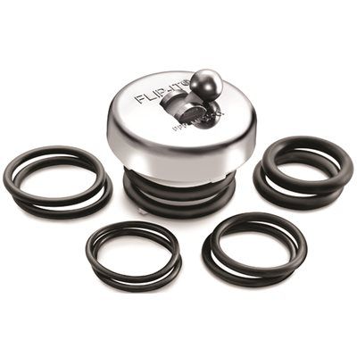 Flip-It Tub Drain Assembly 1-3/8 in. To 1-5/8 in. Chrome Plated