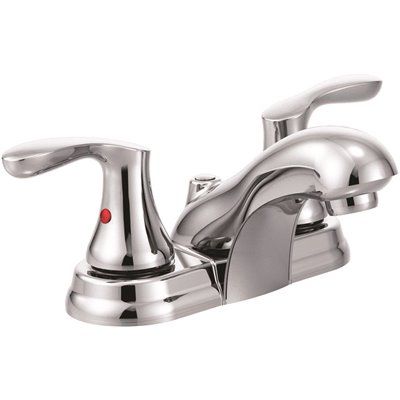 Cfg Cornerstone™ 2-Handle Bathroom Faucet W/ Lever Handles (Chrome)