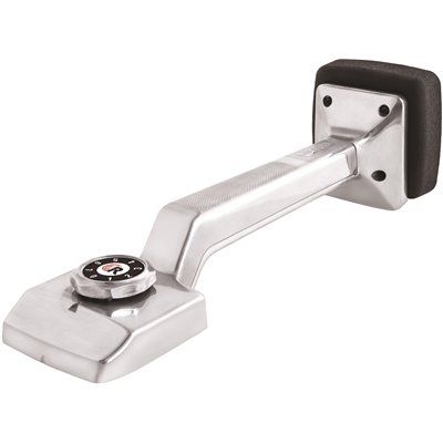 FD Roberts Deluxe Knee Kicker - Adjustable Length 17" To 21" - Silver