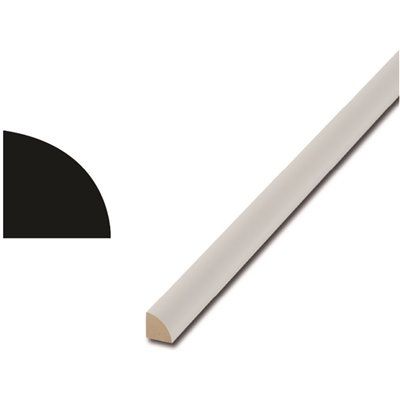 FD Woodgrain Distribution 11/16" X 11/16" X 8' Finished Elegance Quarter Round Mould Package Of 5