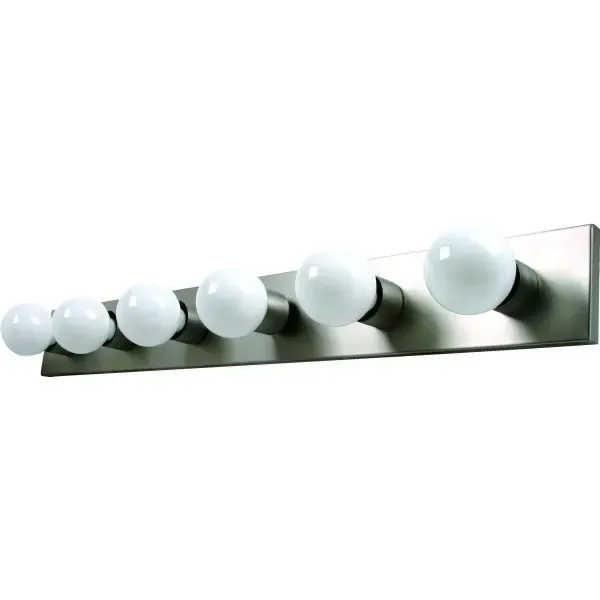 36 In. 6-Light Incandescent Bath Vanity Fixture