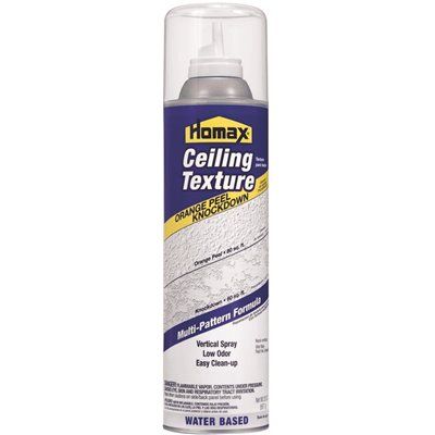 Homax Ceiling Orange Peel And Knockdown Spray Texture, 20 Oz