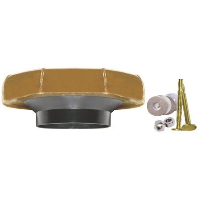 Fluidmaster® Toilet Wax Ring With Bolts Urethane Reinforced