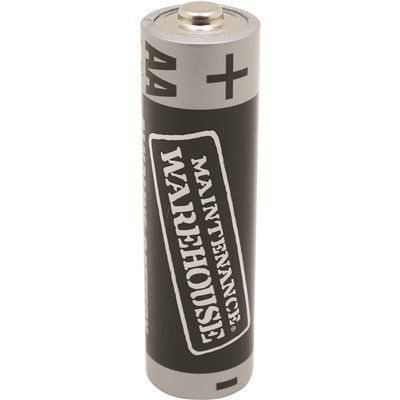 Maintenance Warehouse Alkaline AA Batteries, 144-Pack