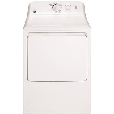 GE 6.2 cu. ft. Front Load Electric Dryer With Up To 120 Ft. Venting And Shallow Depth