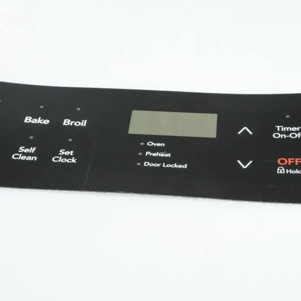 FD Frigidaire Replacement Control Overlay For Range, Part#316419145
