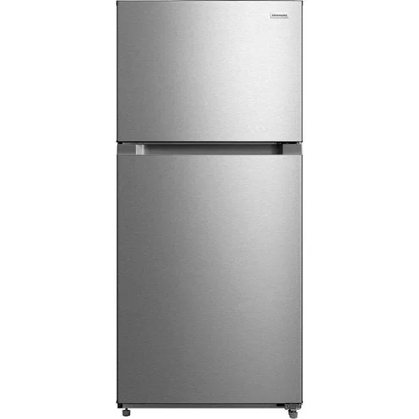 Frigidaire ENERGY STAR 19 Cu. Ft. Top Freezer Refrigerator, Stainless Steel, ADA