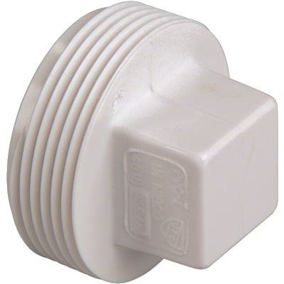 Nibco 4 In Pvc Dwv Mipt Cleanout Plug
