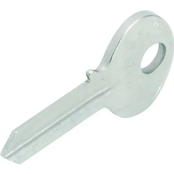 Ilco Brass Bommer Key Blank (50-Pack) (Nickel)