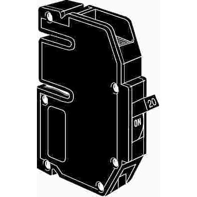 Connecticut Electric &amp; Switch Zinsco 20 Amp 1-Pole Thick Circuit Breaker