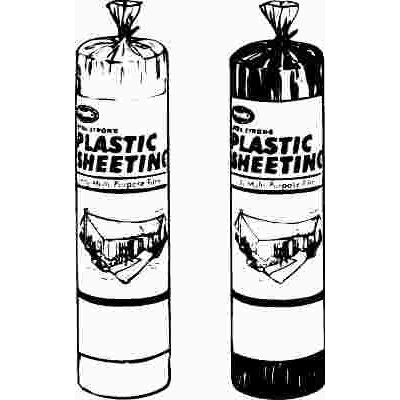 Frost King 3 Ft W X 50 Ft L 4 Mil Clear Plastic Sheeting Roll