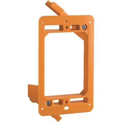 Carlon Low-Voltage Old Work Bracket, 1-Gang, Non-Metallic