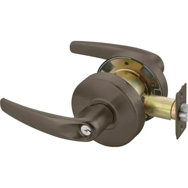 FD Accentra 4600ln Cylindrical Lever Lockset, 2.75" Backset, 1.375 To 1.75" Thk Door, 1.25 X 4.875" Strike