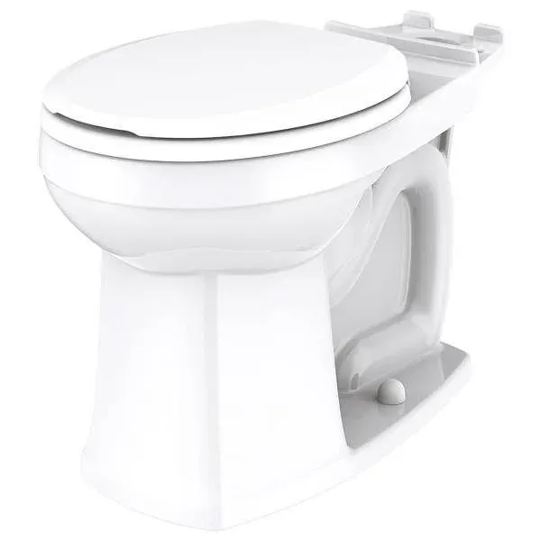 Gerber Avalanche® 1.28/1.6 GPF Sf ADA Round Front Bowl White Seat Not Included