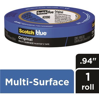 FD Scotch™ Blue Advanced Multi-Surface Painter'S Tape 1" X 60 Yd