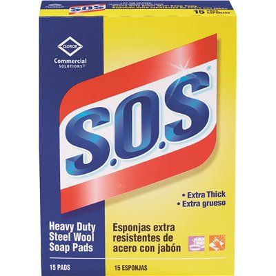 Brillo Steel Wool Soap Pads Package Of 10