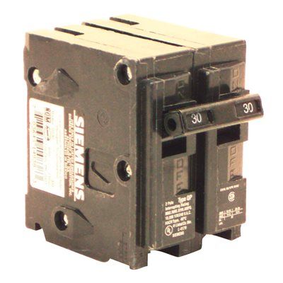 Siemens 30 Amp 120/240 Volt 2-Pole Interchangeable Circuit Breaker