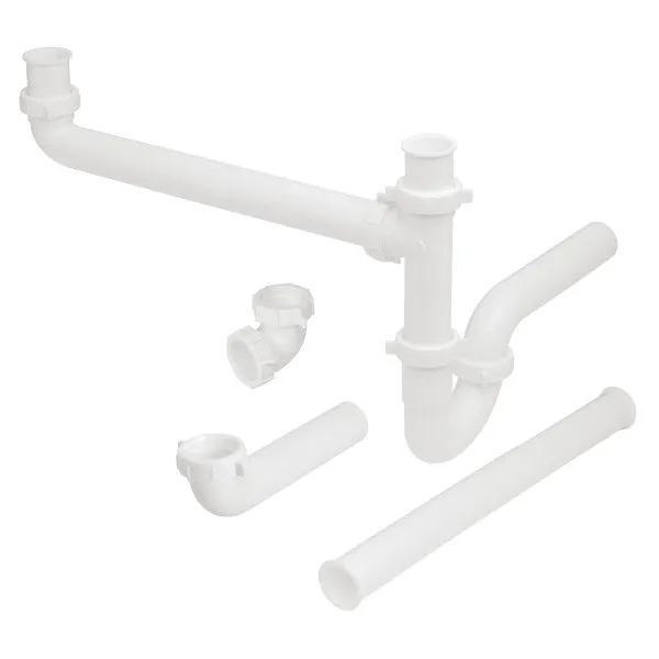 Double Bowl Kitchen Sink Tubular Only