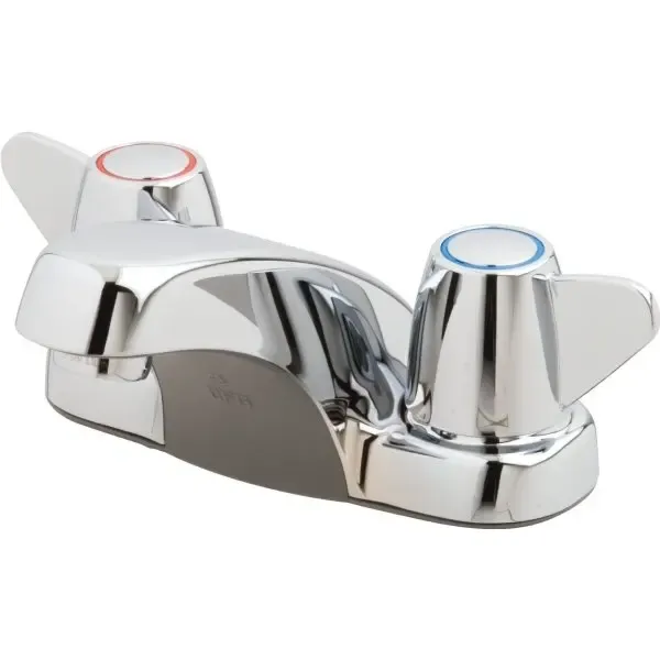 CFG Cornerstone™ 2-Handle Low Arc Bathroom Faucet W/ Pop-Up (Chrome)