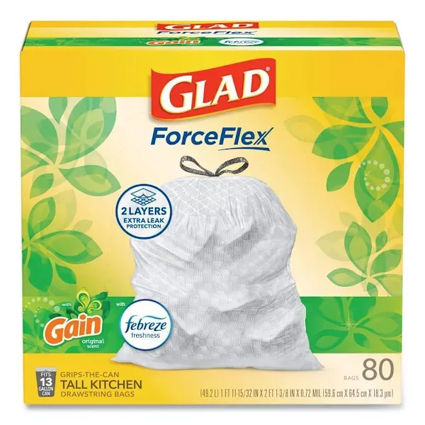 USE 290739.HANDI BAG DRAWSTRING KIT TRASHBAG 13 GAL