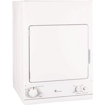 GE COMPACT Spacemaker 3.6 cu. ft. 240 V Stackable Front Load Electric Dryer