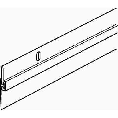 Frost King Economy Aluminum And Vinyl Door Sweep, 1-1/4" X 36", Silver